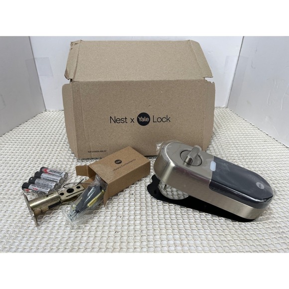 Nest x Yale Lock Smart LockKeyless Entry missing range extender and parts New